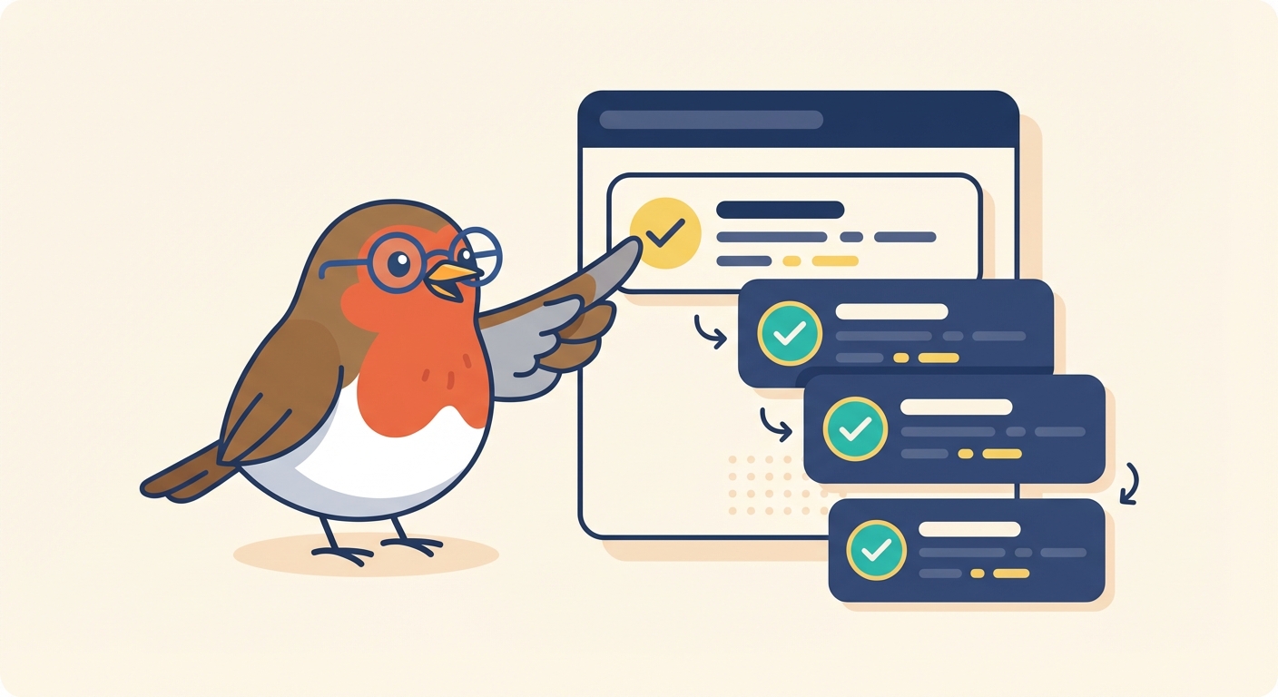 手動でルールを登録するイラスト